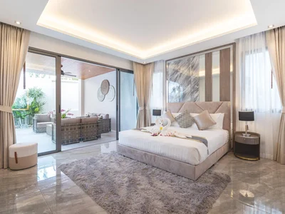Complexe résidentiel Guarded complex of villas with swimming pool close to Bang Tao Beach, Phuket, Thailand