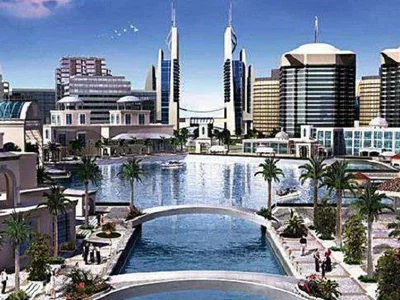Complejo residencial New high-rise The Place Residence close to golf clubs, Dubai Sports City, Dubai, UAE