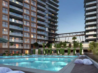 Residential complex New residence with swimming pool and a fitness center, Izmir, Turkey
