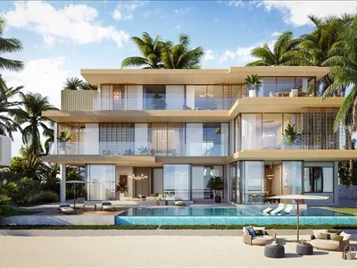 Zespół mieszkaniowy New complex Beach Villas with a direct access to the beach and water sports facilities, Palm Jebel Ali, Dubai, UAE