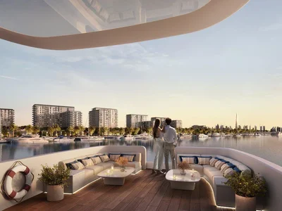 Complejo residencial New beachfront residential complex Porto View with a swimming pool, Port Rashid, Dubai, UAE