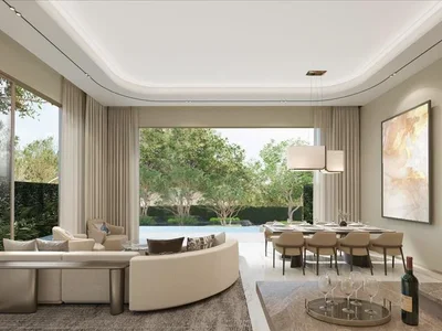 Residential complex New complex of villas and townhouses Knightsbridge with a lagoon and a cinema close to Downtown Dubai, Dubailand, Dubai, UAE
