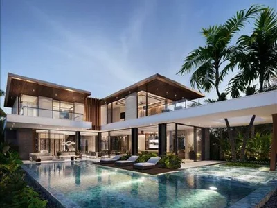 Complexe résidentiel Complex of villas with swimming pools close to Layan Beach, Phuket, Thailand