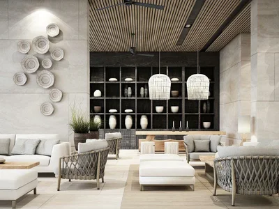 Complexe résidentiel Apartments with private pools and sea views in a new condo hotel right on Mai Khao Beach, Thalang, Phuket, Thailand