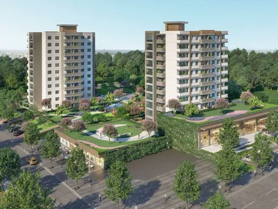 Complexe résidentiel Residence with a swimming pool, kids' playgrounds and around-the-clock security, Istanbul, Turkey