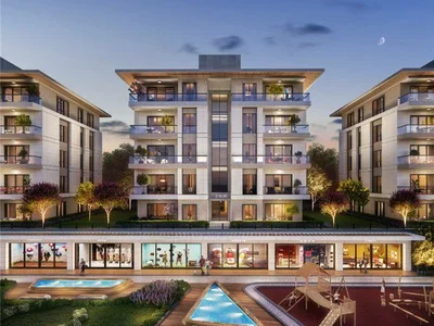 Zespół mieszkaniowy New residence with swimming pool in the center of Istanbul, Turkey
