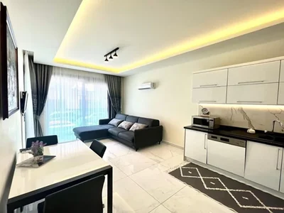 Zespół mieszkaniowy Umeblowane mieszkanie 1+1 w kompleksie Best Home 25 Cleopatra Exclusive.