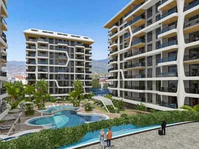 Quartier résidentiel Comfort-class apartment complex in Tosmur, Alanya