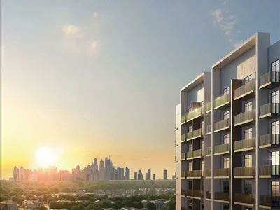 Complejo residencial Modern residence Amber with swimming pools and restaurants near a highway and a metro station, Jebel Ali Village, Dubai, UAE