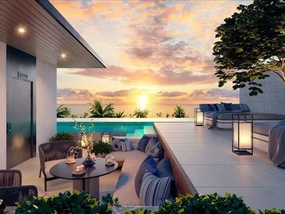Zespół mieszkaniowy Gated complex of townhouses with swimming pools at 50 meters from the beach, Phuket, Thailand