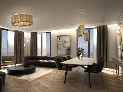 Complejo residencial New residence with a swimming pool, lounge areas and picturesque views, Istanbul, Turkey
