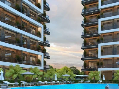 Complexe résidentiel Residential complex with a swimming pool close to the beaches and the city center of Antalya, Turkey