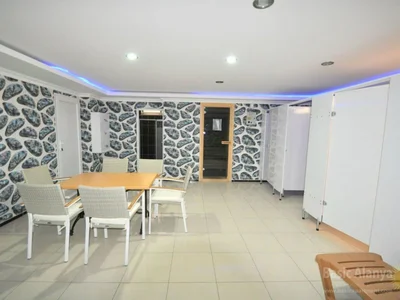 Dzielnica mieszkaniowa Seaside Apartment 1+1 for sale in Alanya, Kestel