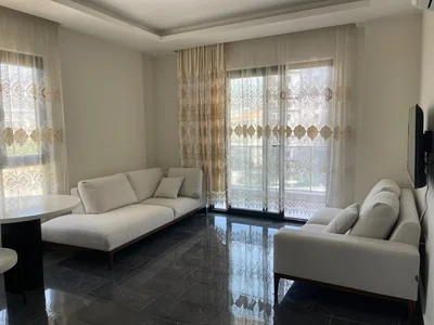 Residential complex Furnished 1+1 apartment 400 meters from the sea in the Tekinoğlu complex.