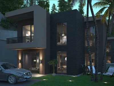 Zespół mieszkaniowy New residential complex with swimming pools and a mini golf course at 500 meters from the private beach, Bodrum, Turkey