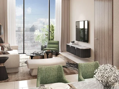 Complejo residencial New Marriott Residences JLT with a swimming pool and green parks in the prestigious area of JLT, Dubai, UAE