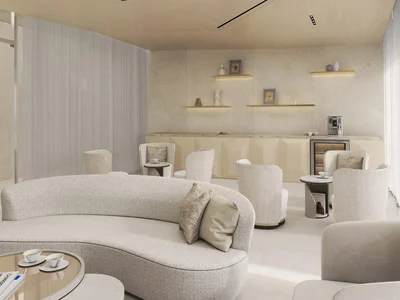 Complejo residencial New Amazonia Residence with a swimming pool and a co-working area, Al Jaddaf, Dubai, UAE