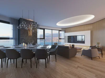 Zespół mieszkaniowy New residence with swimming pools, a conference room and around-the-clock security, Izmir, Turkey
