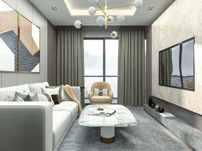 Wohnanlage Flats in a new complex with water park and cinema 500 m from the sea, Erdemli, Mersin, Turkey