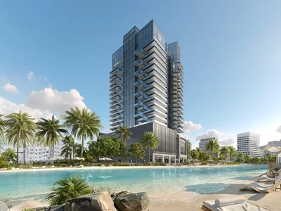 Complejo residencial New residence Water Way with swimming pools and parks close to Downtown Dubai, Meydan, Dubai, UAE