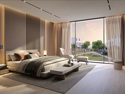 Residential complex New residential complex DG Villas with swimming pools, golf courses, tennis and golf academies, Jumeirah Golf Estate, Dubai, UAE