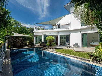 Paradise on Earth. In Thailand, a beautiful villa with its own swimming pool is for sale