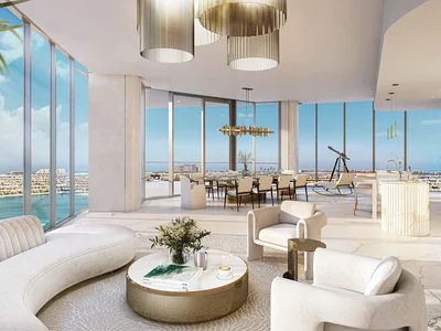 Zespół mieszkaniowy Palm Beach Tower — high-rise residence by Nakheel with direct access to beach near Dubai Marina and Burj Khalifa in Palm Jumeirah, Dubai