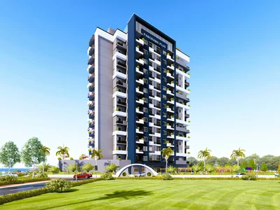 Complexe résidentiel Spacious apartment in a complex with swimming pool in a quiet area, Mersin, Turkey