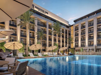 Zespół mieszkaniowy Berkeley Square by Prestige One – Boutique Elegance in Jumeirah Village Circle.