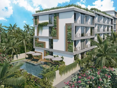 Complexe résidentiel Premium apartments in a residence with a swimming pool and around-the-clock security, Berawa, Bali, Indonesia