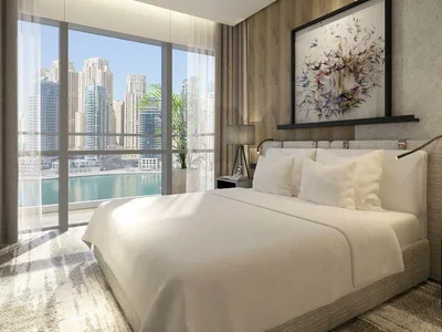Residential complex Vida Residences — serviced apartments in a high-rise residence by Emaar with a spa center and a conference room in Dubai Marina