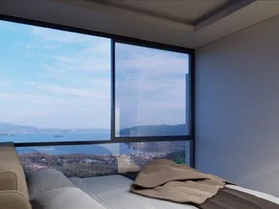 Complexe résidentiel New complex of modern villas with swimming pools and panoramic views close to the beaches, Samui, Thailand