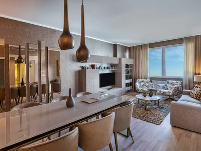 Zespół mieszkaniowy New apartments in a high-rise residence with swimming pools and a spa, Istanbul, Turkey
