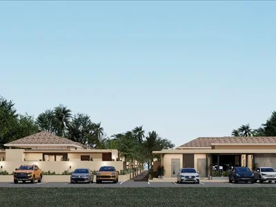 Zespół mieszkaniowy New complex of villas with swimming pools, 10 meters from the beach, Samui, Thailand