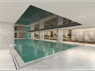 Residential complex Residential complex with garden and park views, close to shopping centers and universities, Kucukcekmece, Istanbul, Turkey