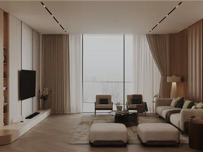 Complejo residencial New Grove Residence with swimming pools, JVC, Dubai, UAE