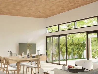 Residential complex New complex of villas with swimming pools and gardens in the center of Bo Phut, Samui, Thailand