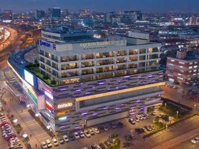 Complexe résidentiel Apartments with picturesque views in a residence with restaurants and a cinema, in the heart of Istanbul, Turkey