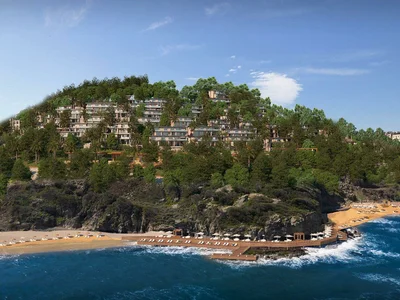 Жилой комплекс Резиденция Velux Yalikavak с пляжем и причалом в спокойном живописном районе, Ялыкавак, Бодрум, Турция