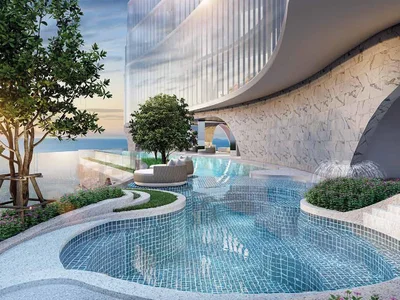 Complexe résidentiel First class residential complex on the seafront in Wongamat area, Pattaya, Thailand