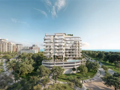 Wohnanlage New complex of furnished apartments Beach Walk 4 with a swimming pool, panoramic views and an access to the beach, Dubai Islands, Dubai, UAE