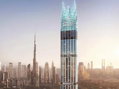 Residential complex Jacob & Co Residences by Burj Binghatti is an ultra-luxury branded project