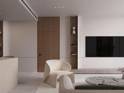 Complejo residencial New Starlight Residence with a swimming pool, lounge areas and a co-working space, Al Jaddaf, Dubai, UAE