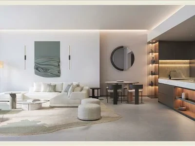 Complexe résidentiel New W Residences with a swimming pool, a spa center and a direct access to the yacht club, Dubai Harbour, Dubai, UAE