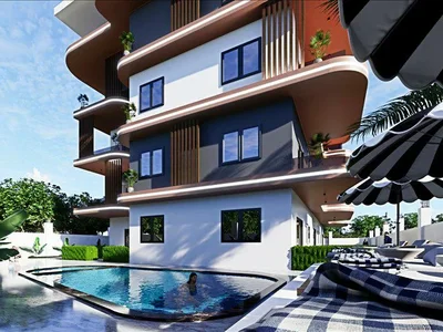 Complexe résidentiel New low-rise residence with swimming pools close to Gazipasa Airport, Antalya, Turkey