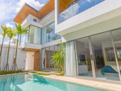 Zespół mieszkaniowy New development of furnished villas with pools in Pasak, Phuket, Thailand