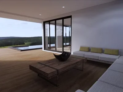 Complexe résidentiel Complex of villas with a panoramic view and swimming pools, Samui, Thailand