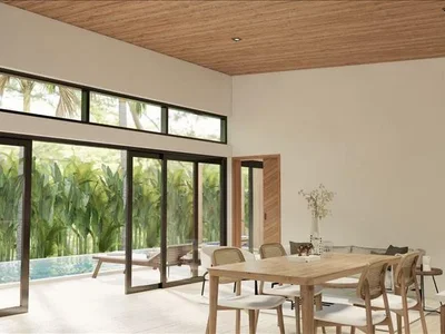 Residential complex New complex of villas with swimming pools and gardens in the center of Bo Phut, Samui, Thailand