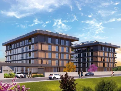 Residential complex New project with a swimming pool and green areas, 5 minutes away from the coast, Istanbul, Turkey