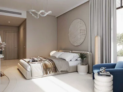 Residential complex New high-rise One B Tower with a swimming pool, lounge areas and a co-working area, Al Quoz, Dubai, UAE